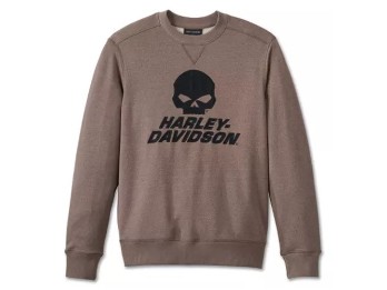 Harley-Davidson Willie G Skull Sweatshirt Grau 
