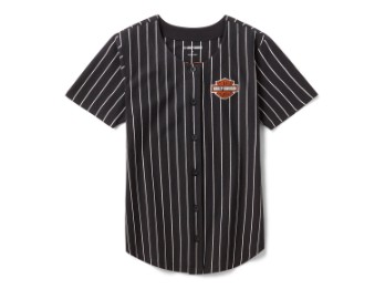 Harley-Davidson Damen HD Essential '03 Nadelstreifen-Baseballtrikot 96260-26VW