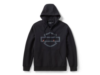 Harley-Davidson TECH Gaiter Zip Hoodie für Herren 96279-26VM