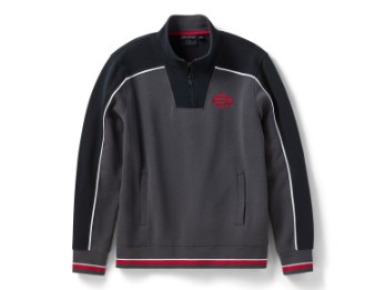 Harley-Davidson Screamin' Eagle 1/4 Zip Fleece-Pullover für Herren 96281-26VM