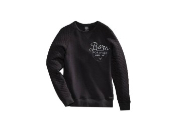 Sweatshirt, Born for Speed Black Label, Harley-Davidson, Schwarz