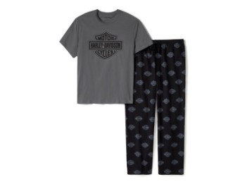 HARLEY-DAVIDSON HERREN-PYJAMA / 96471-25VM