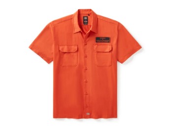 Dickies x HD Eagle Kurzarm-Arbeitshemd für Herren / 96573-25VM