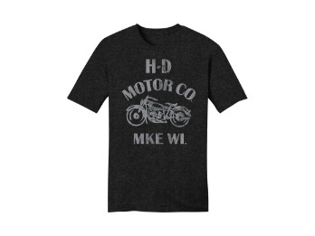 Harley-Davidson T Shirt Vintage Spirit Grau