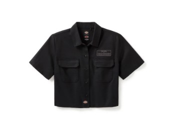 Dickies x H-D Eagle Cropped Work Shirt / 96589-25VW