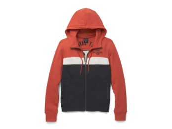 Harley-Davidson Damen Hoodie Raceway 03 Colorblock Mehrfarbig