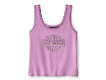 HARLEY-DAVIDSON DAMEN ESSENTIAL BLING SPITZENBESATZ-TANK / 96600-25VW