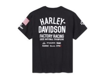 Harley-Davidson Factory Racing T-shirt schwarz Champion 96780-26VM