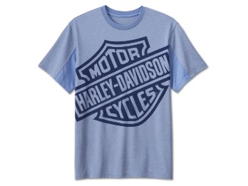 Harley-Davidson T-Shirt Allegiance Performance blau