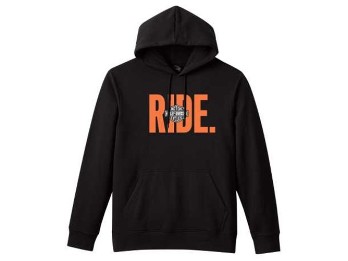 Harley-Davidson Hoodie Ride schwarz 96823-26VM