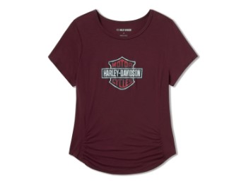 Harley-Davidson Beveled Bar & Shield Bling Top 96845-25VW