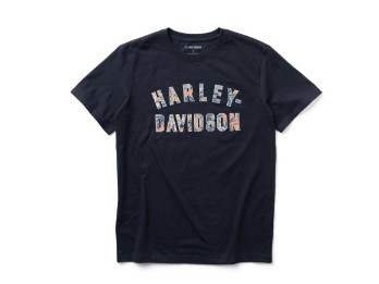 Harley-Davidson x Reyn Spooner Hawaiian Print T-Shirt