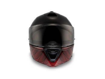 Harley-Davidson Capstone Sun Shield II H31 Modularer Helm zum 120-jährigen Jubiläum Schwarz/Rot