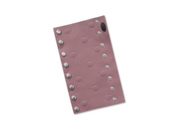 Harley-Davidson Bar & Shield Leather Ponytail Wrap - Wistful Mauve Haarband 97641-25VW