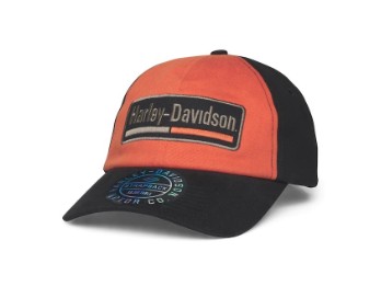 Harley-Davidson Cap Bar Strapback Orange