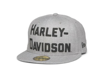 Harley-Davidson Cap Foundation Fitted Grau