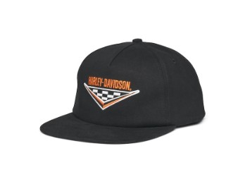 Cap, Checkerboard Snapback, Harley-Davidson, Schwarz