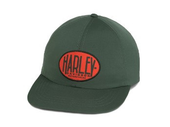 Cap, Ovale Grafik, Einstellbar, Harley-Davidson, Grün