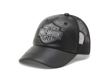 Harley-Davidson Bling Bar & Shield Trucker Cap 97707-25RW