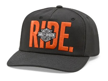 Harley-Davidson Baseball Cap Ride schwarz 97772-26VM