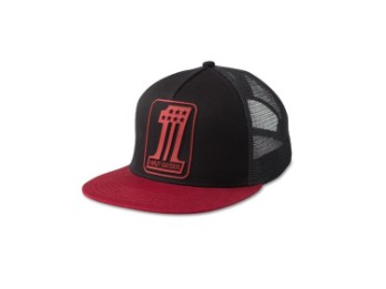 Harley-Davidson Trucker Cap #1 Logo Schwarz