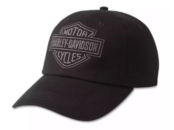 Harley-Davidson Damen Baseball Cap Bar & Shield schwarz