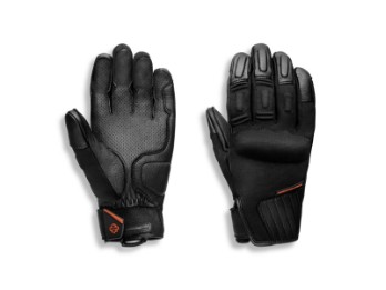 Handschuhe, Brawler, Full Finger Gloves, Harley-Davidson, Schwarz