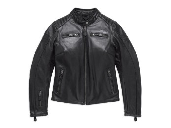 Harley-Davidson Lederjacke #1 Skull Leather Jacket für Damen