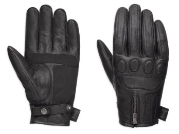 Handschuhe, #1 Skull, Harley-Davidson, Schwarz