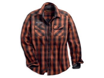Hemd, Oak Leaf, Harley-Davidson, Orange