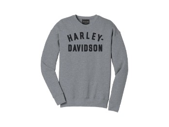 Harley-Davidson Sweatshirt Staple Grau
