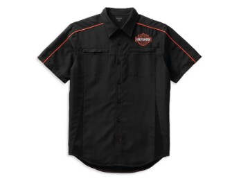 Harley-Davidson Performance Bar & Shield Shirt Schwarz