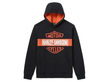Harley-Davidson Hoodie Essential Bar & Shield schwarz 99102-26VM
