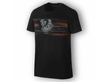 T-Shirt, Layered HD-Motor, Harley-Davidson, Schwarz