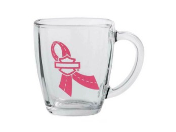 Glas, Pink Label Ribbon, Bar & Shield, 410 ml, Harley-Davidson