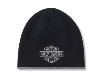 Harley-Davidson Herren-Strickmütze mit Bar & Shield-Motiv 99408-26VM