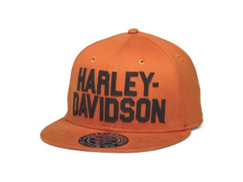 Harley-Davidson Block Cap Orange