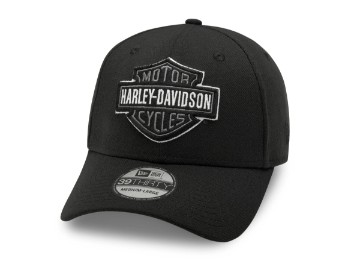 Harley-Davidson Tonal Logo 39THIRTY Cap Schwarz
