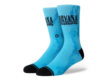 Socken, Nirvana Nevermind, Stance, Blau