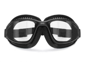 Bertoni Brille Antifog Schwarz Klar
