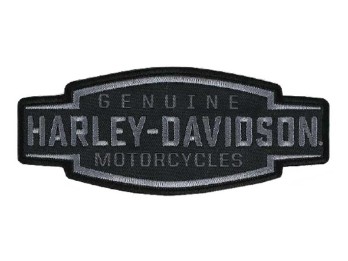 Harley-Davidson Aufnäher Velocity Schwarz