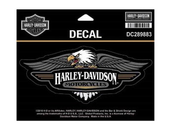 Harley-Davidson Aufklebrer Vintage Logo