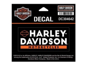 Harley-Davidson Aufkleber Schriftzug