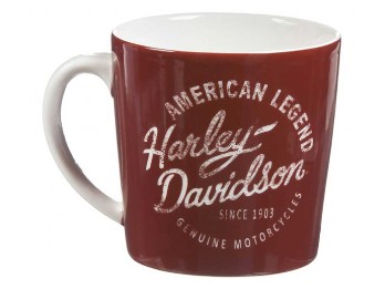 Harley-Davidson Tasse Heritage Americano rot