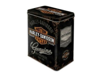 Harley-Davidson Blechdose "Genuine Logo"
