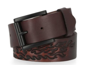 Flame H-D Logo Brown / BMM031