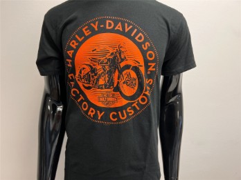 Harley-Davidson T-Shirt Magnitude Schwarz