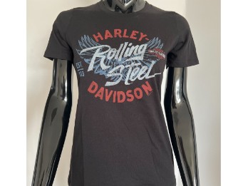 Harley-Davidson Dealershirt Rolling Steel Schwarz