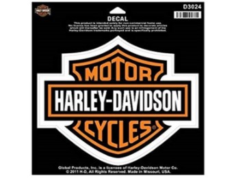 Harley-Davidson Aufkleber Bar & Schield