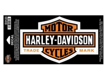 Harley-Davidson Aufkleber Bar & Shield